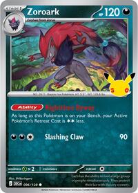 Zoroark (96) - ME: 30th Celebration (30C)