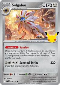 Solgaleo (105) - ME: 30th Celebration (30C)