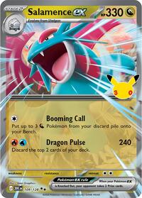 Salamence ex (109) - ME: 30th Celebration (30C)