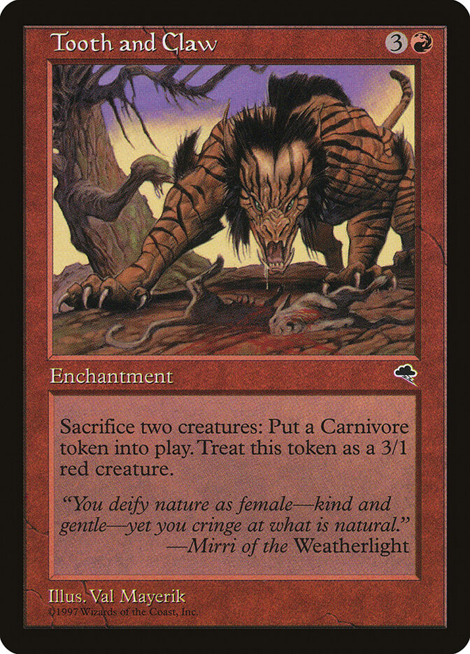 Tooth and Claw (210) - Tempest (TMP)