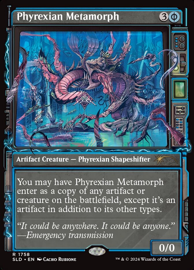 Phyrexian Metamorph (1758) - [Foil] Secret Lair Drop (SLD)