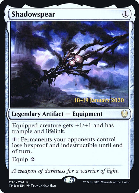 Shadowspear (236s) - Theros Beyond Death Promos (PTHB)