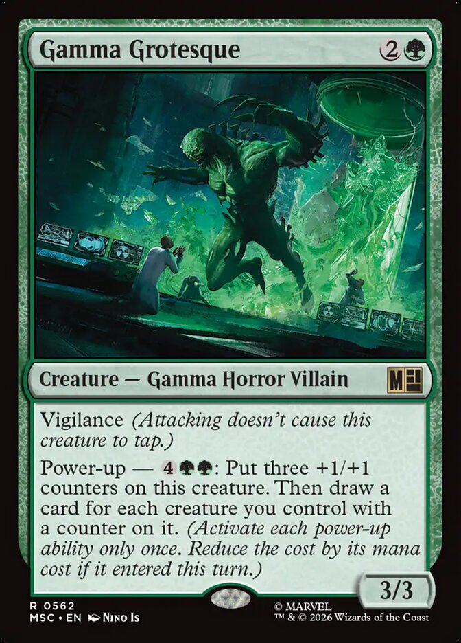 Gamma Grotesque (562) - Marvel Super Heroes Commander (MSC)