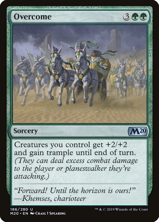 Overcome (186) - Core Set 2020 (M20)