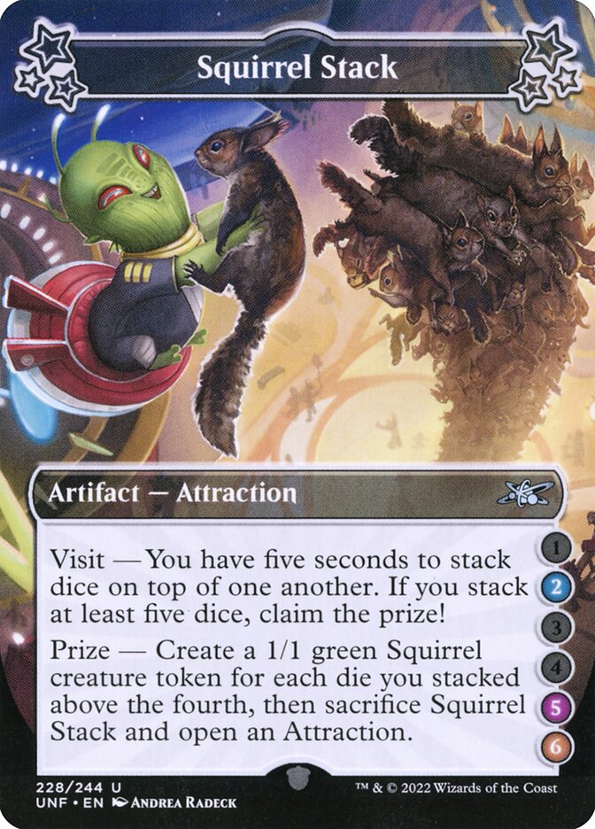 Squirrel Stack (228c) - Unfinity (UNF)