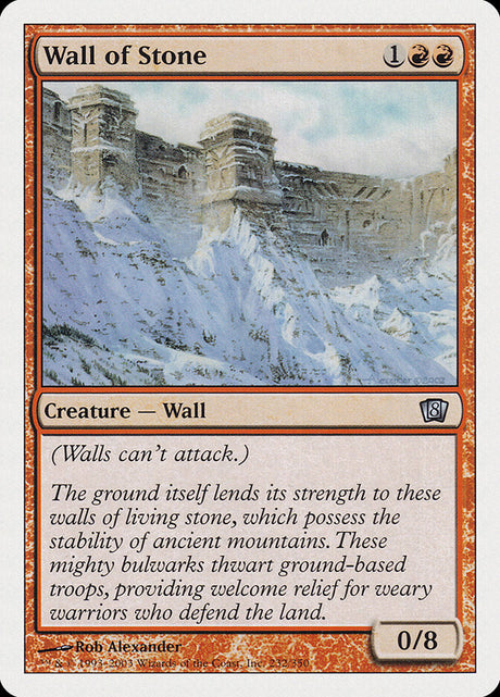 Wall of Stone (232) - Eighth Edition (8ED)