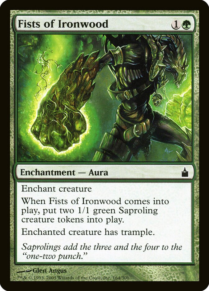 Fists of Ironwood (164) - Ravnica: City of Guilds (RAV)