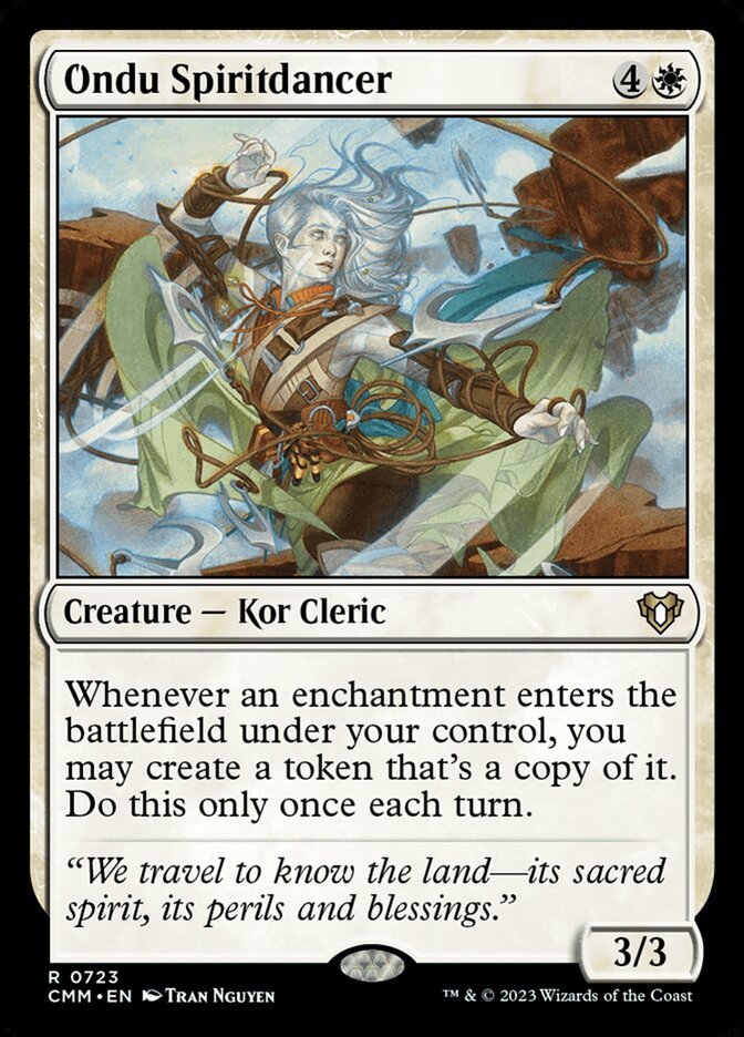 Ondu Spiritdancer (723) - Commander Masters (CMM)
