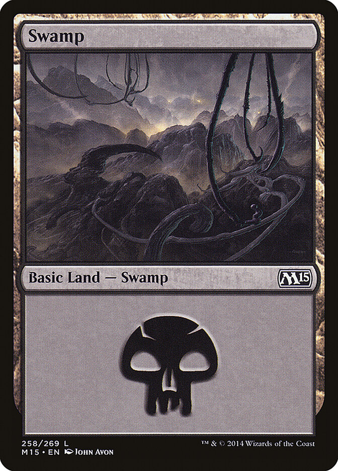 Swamp (258) - Magic 2015 (M15)