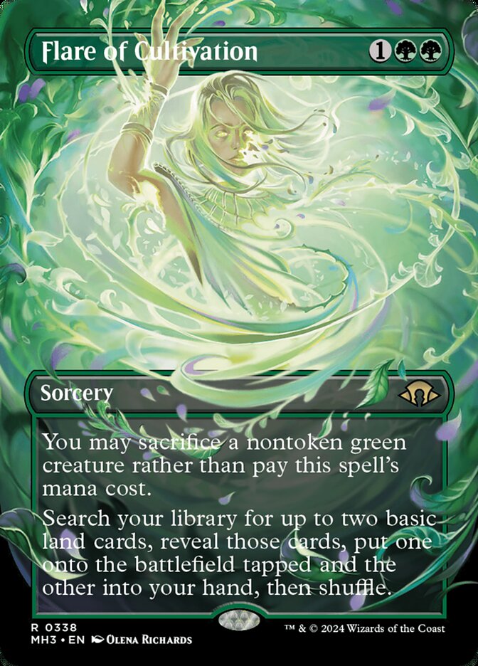 Flare of Cultivation - [Foil, Borderless] Modern Horizons 3 (MH3)