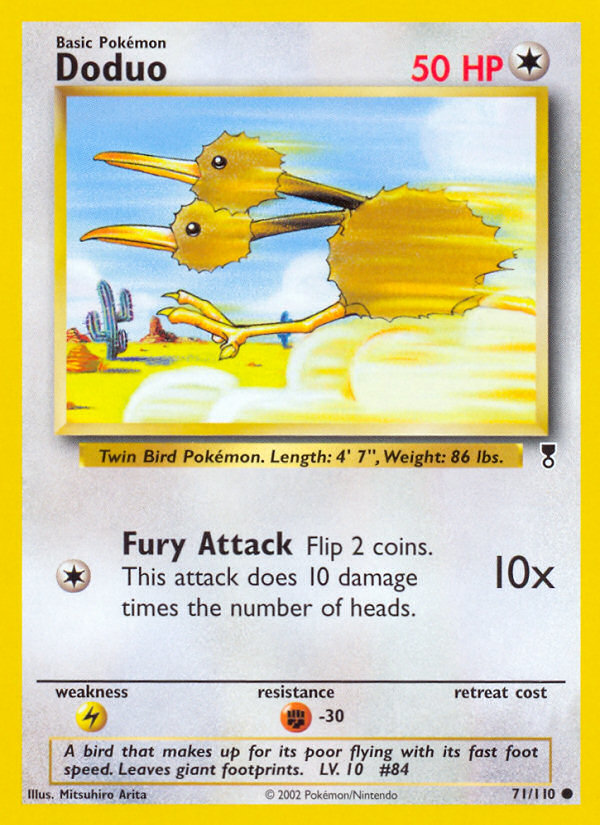 Doduo (71/110) - [Reverse Holo] Legendary Collection (LC)
