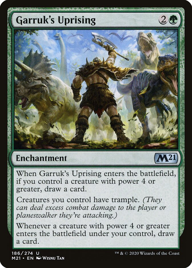 Garruk's Uprising (186) - Core Set 2021 (M21)