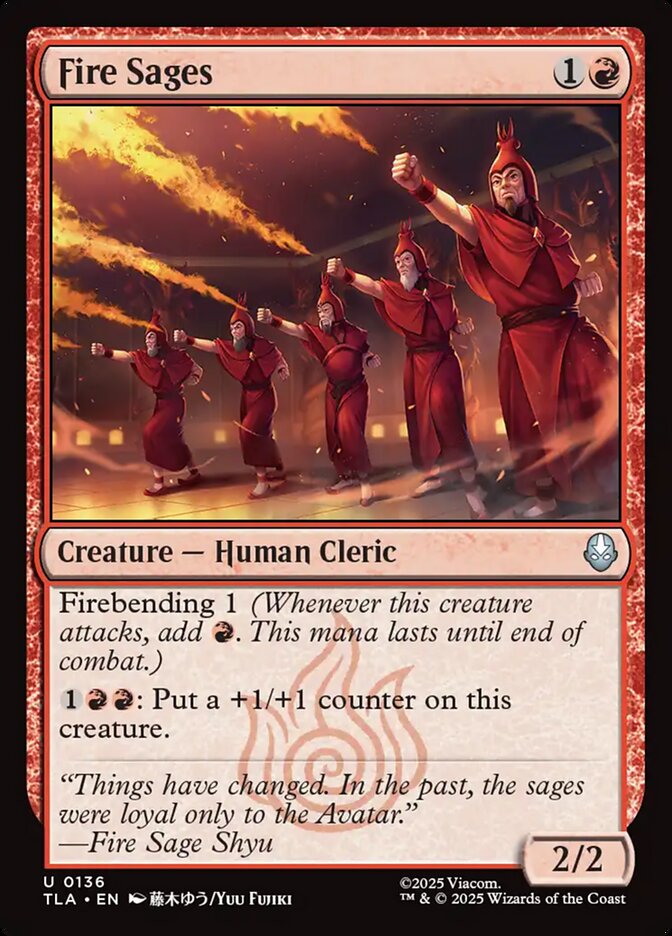 Fire Sages (136) - Avatar: The Last Airbender (TLA)