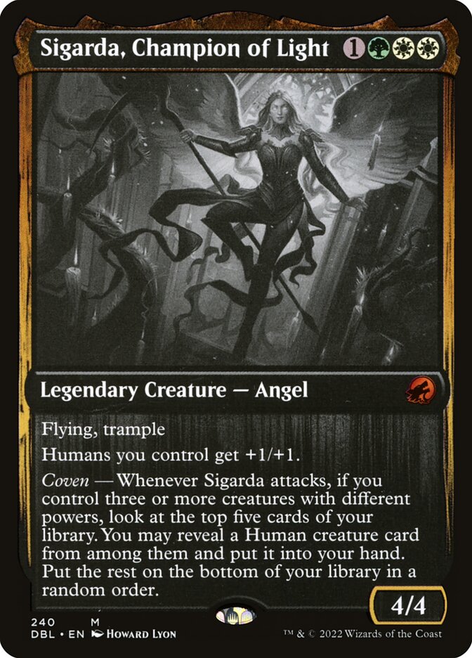 Sigarda, Champion of Light - [Foil] Innistrad: Double Feature (DBL)