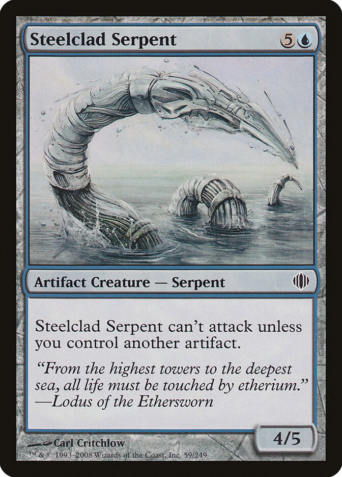 Steelclad Serpent (59) - Shards of Alara (ALA)