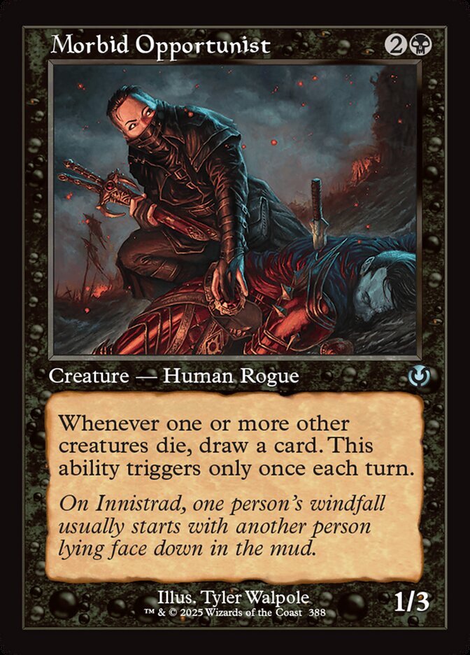 Morbid Opportunist - [Foil, Retro Frame] Innistrad Remastered (INR)