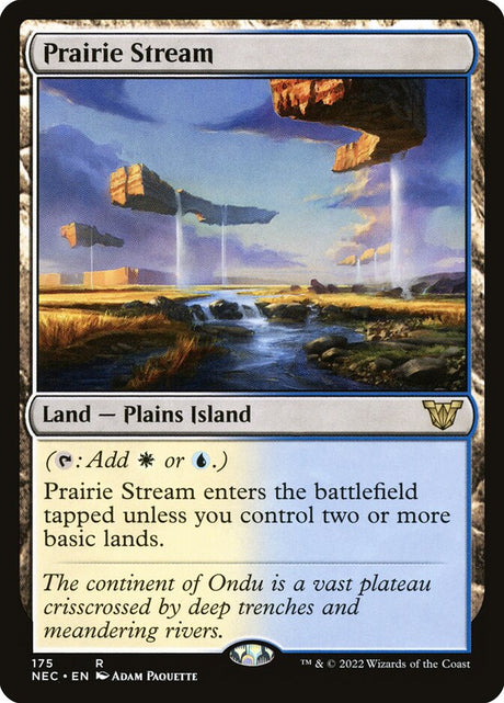Prairie Stream (175) - Neon Dynasty Commander (NEC)