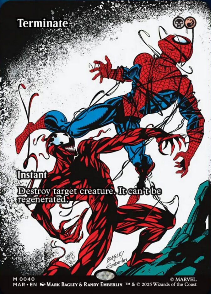 Terminate (40) - [Borderless] Marvel Universe (MAR)