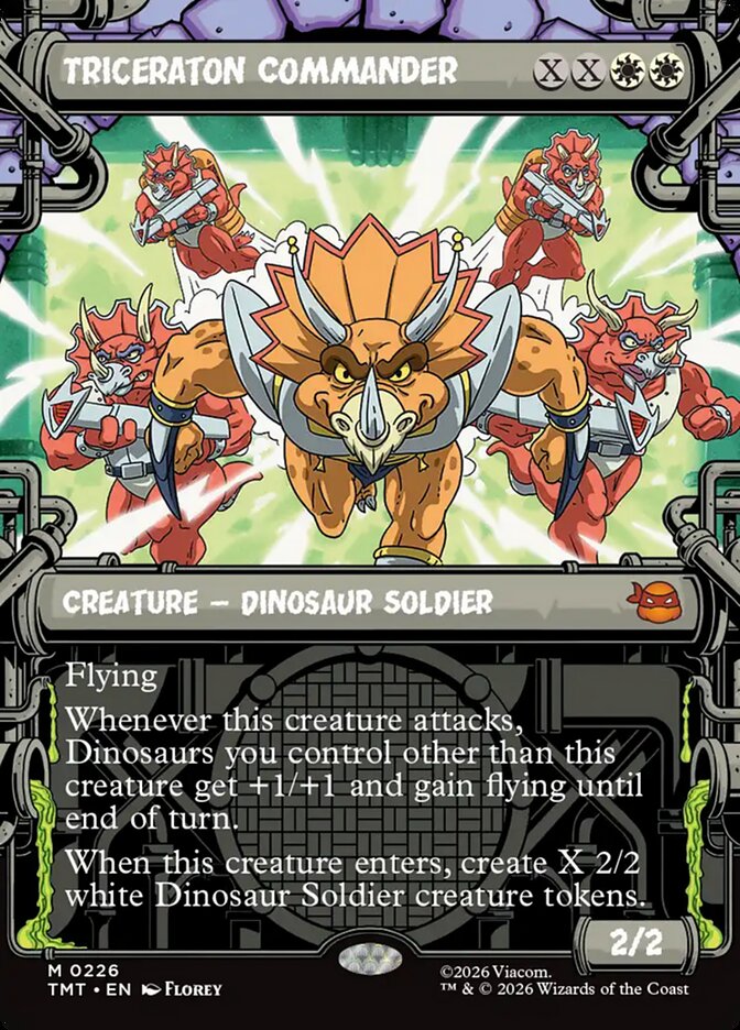 Triceraton Commander (226) - Teenage Mutant Ninja Turtles (TMT)