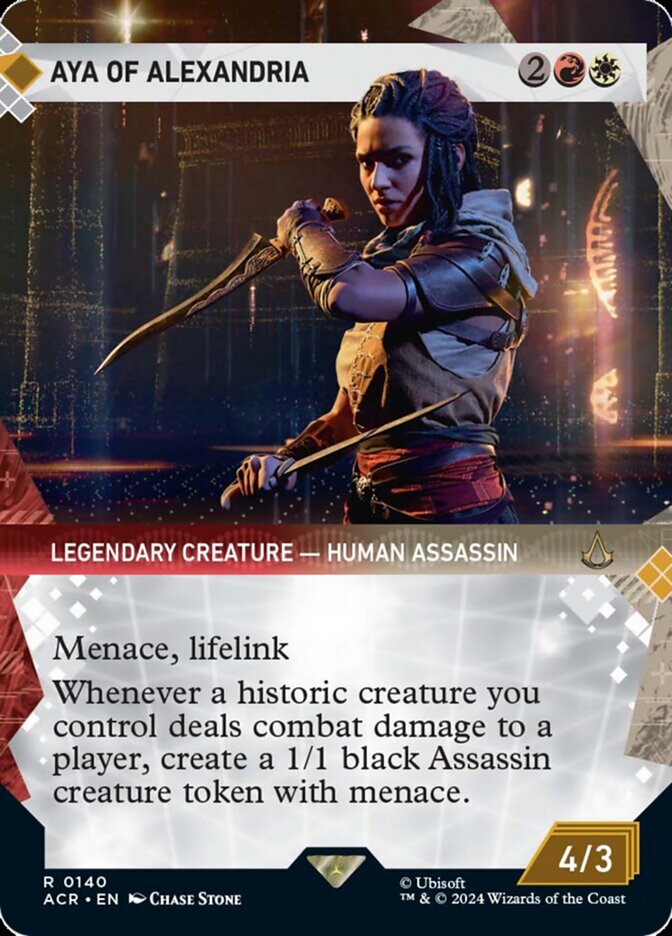 Aya of Alexandria - [Foil, Showcase] Assassin's Creed (ACR)