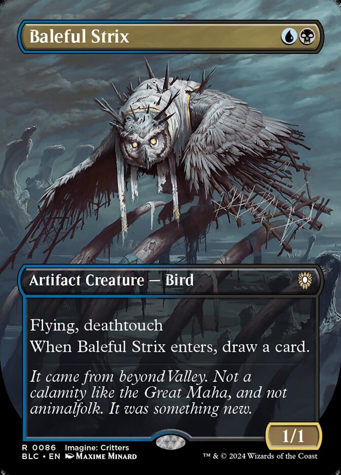 Baleful Strix (86) - Bloomburrow Commander (BLC)