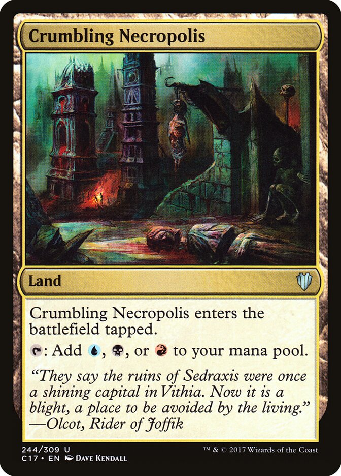 Crumbling Necropolis (244) - Commander 2017 (C17)