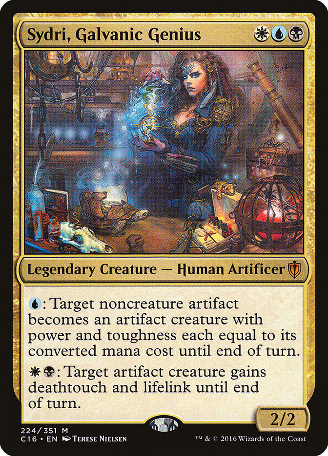 Sydri, Galvanic Genius (224) - Commander 2016 (C16)