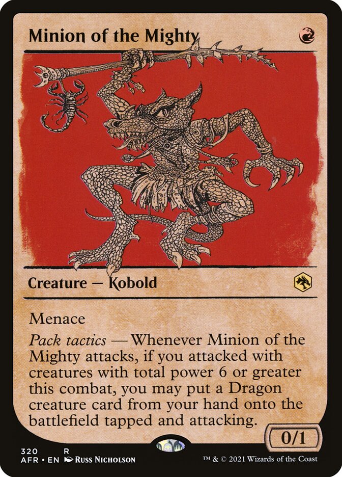 Minion of the Mighty (320) - Adventures in the Forgotten Realms (AFR)