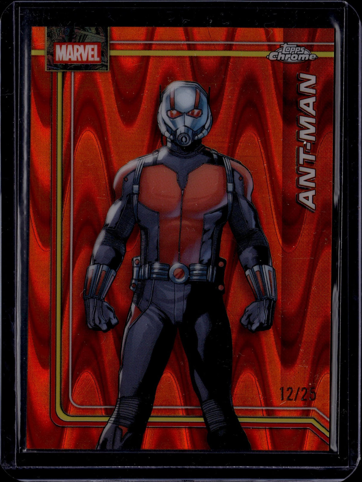 2026 Topps Chrome Marvel Comics Ant-Man Orange RayWave /25
