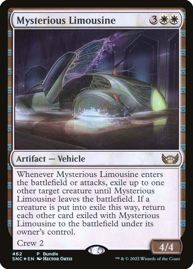 Mysterious Limousine (462) - Streets of New Capenna (SNC)