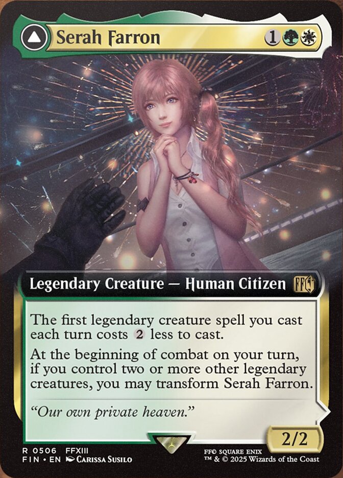 Serah Farron // Crystallized Serah (506) - [Extended Art] Final Fantasy (FIN)