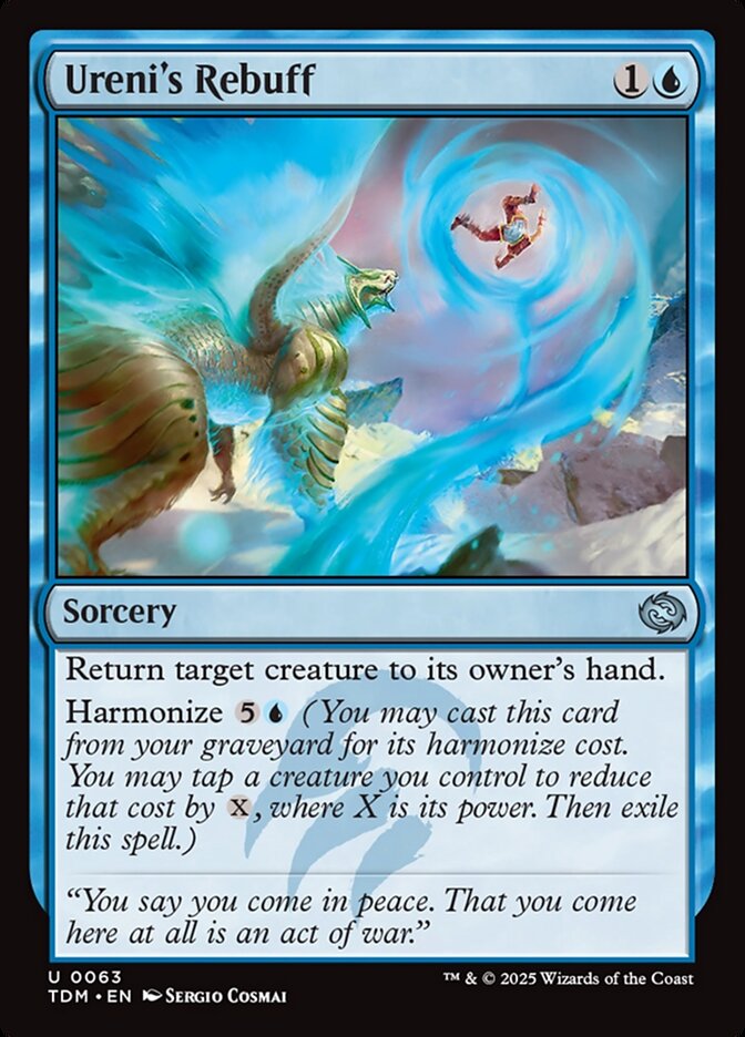 Ureni's Rebuff (63) - Tarkir: Dragonstorm (TDM)