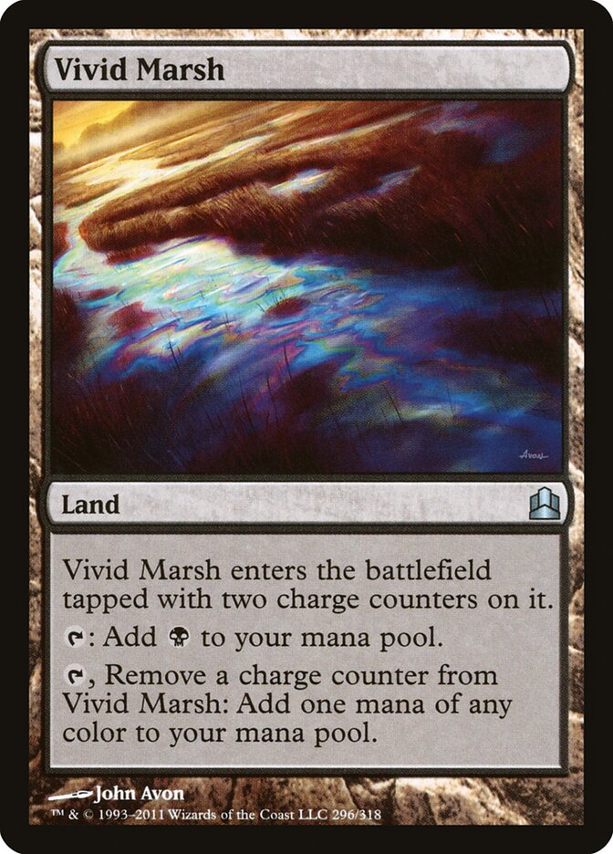 Vivid Marsh (296) - Commander 2011 (CMD)