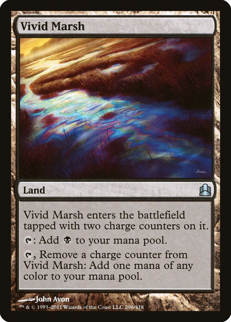 Vivid Marsh (296) - Commander 2011 (CMD)