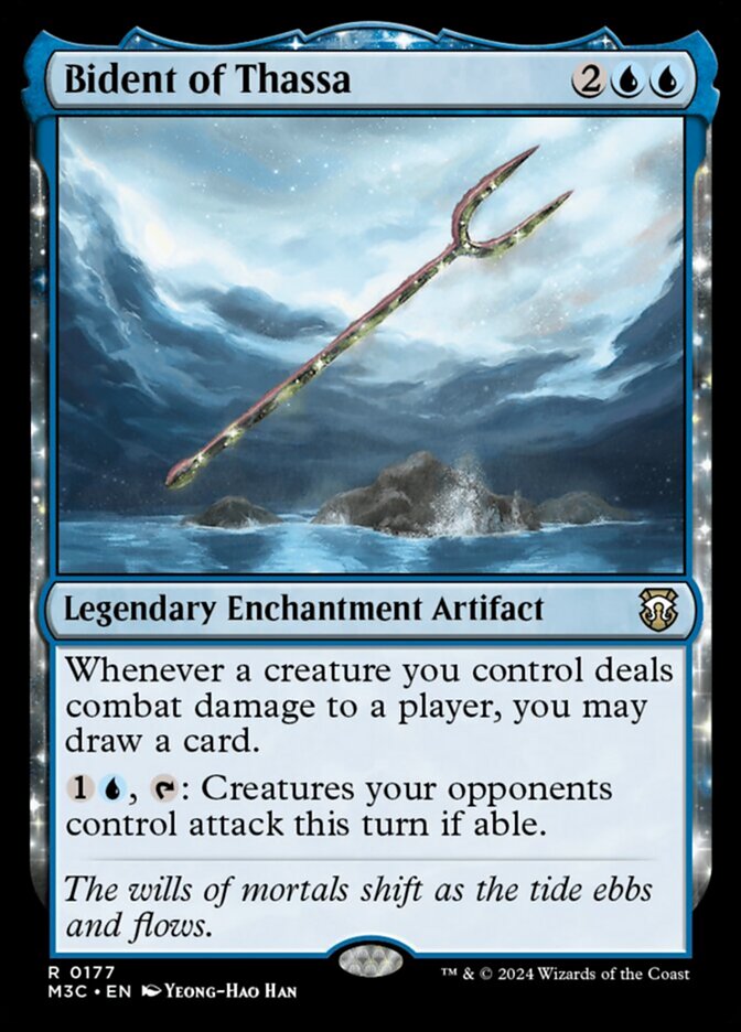 Bident of Thassa - [Foil] Modern Horizons 3 Commander (M3C)