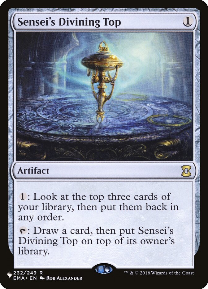 Sensei's Divining Top - The List (PLST)