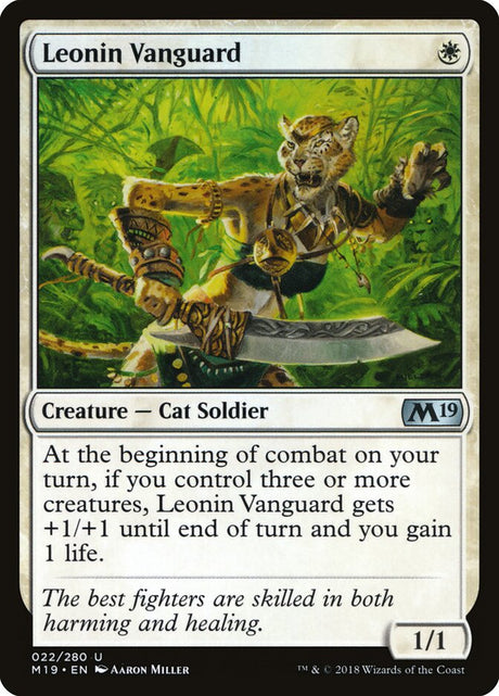 Leonin Vanguard (22) - Core Set 2019 (M19)