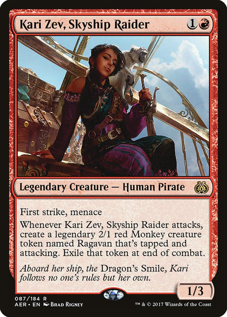 Kari Zev, Skyship Raider (87) - Aether Revolt (AER)