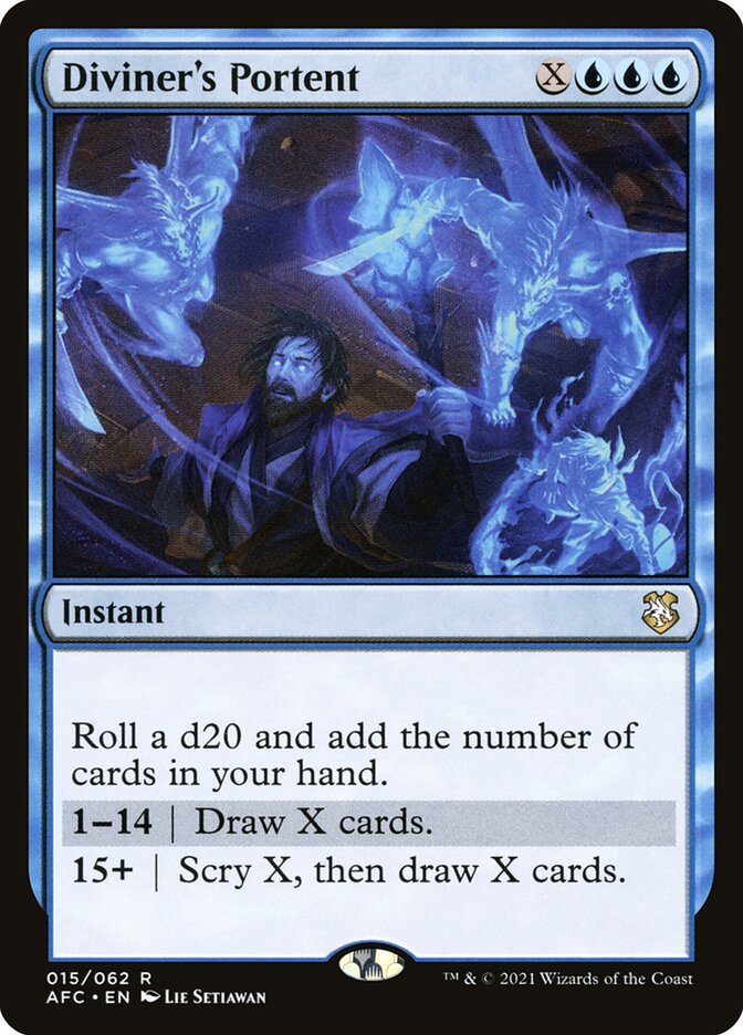 Diviner's Portent (15) - Forgotten Realms Commander (AFC)