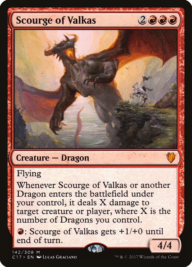 Scourge of Valkas (142) - Commander 2017 (C17)