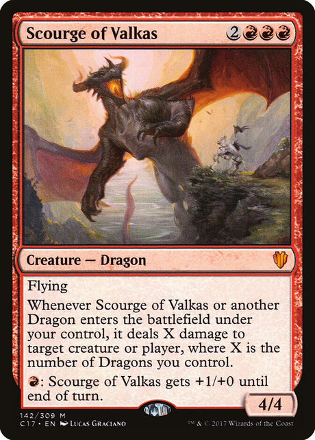 Scourge of Valkas (142) - Commander 2017 (C17)