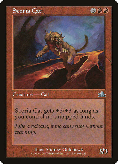 Scoria Cat (101) - Prophecy (PCY)