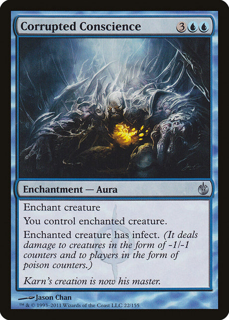 Corrupted Conscience (22) - Mirrodin Besieged (MBS)