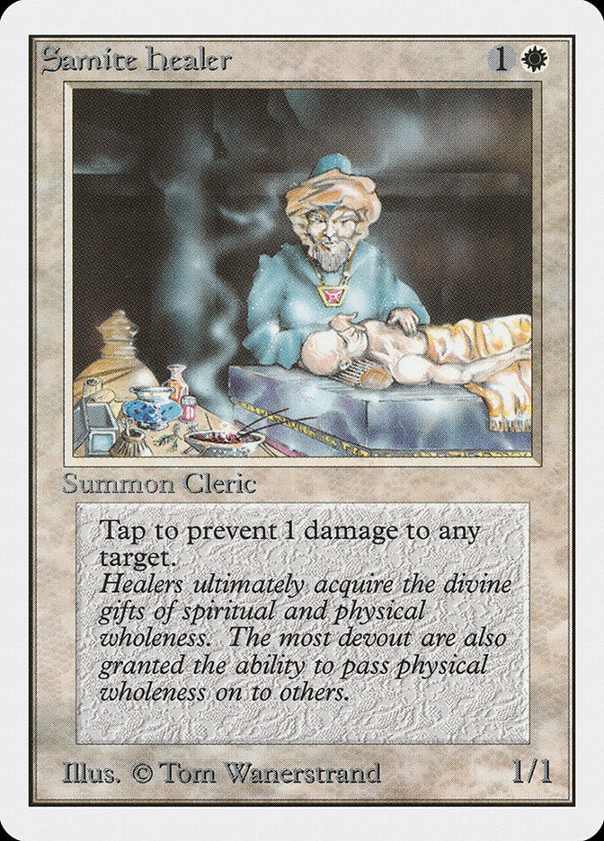 Samite Healer (38) - Unlimited Edition (2ED)