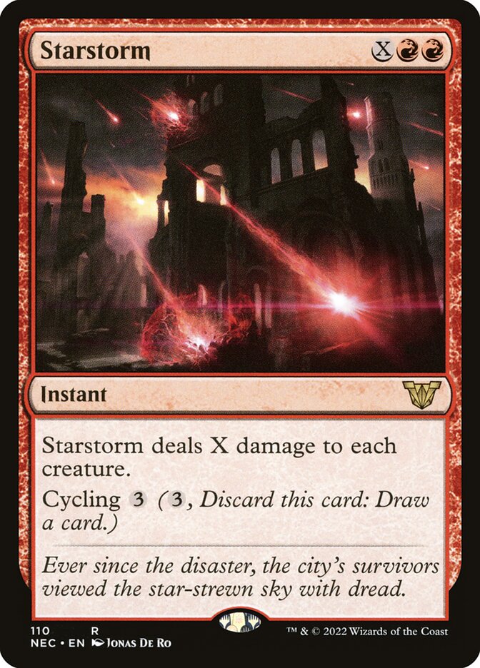 Starstorm (110) - Neon Dynasty Commander (NEC)