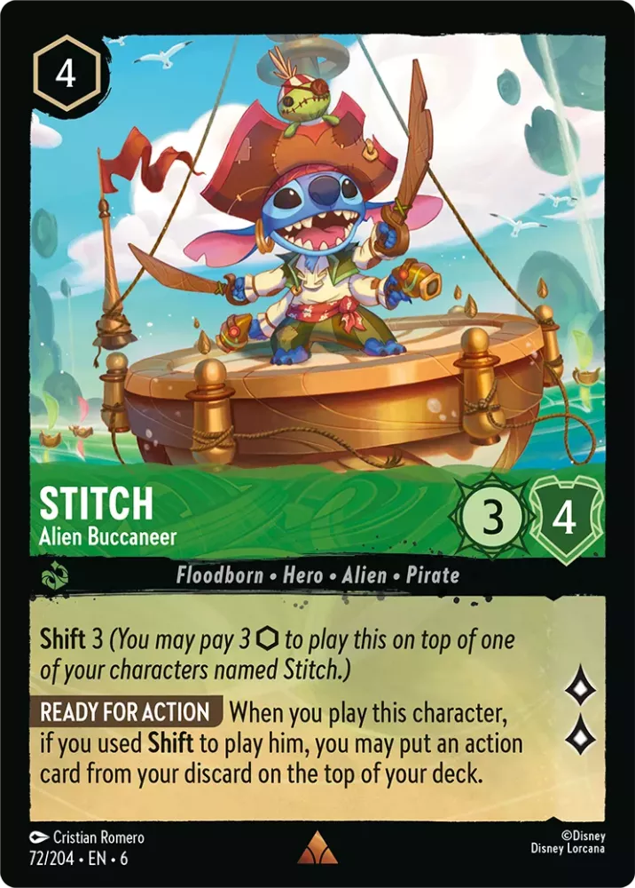 Stitch - Alien Buccaneer - Azurite Sea (6)