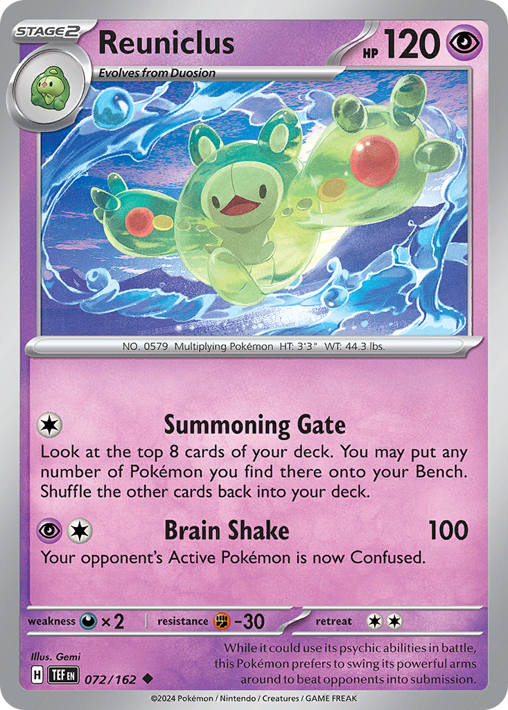 Reuniclus (72/162) - Temporal Forces (TEF)