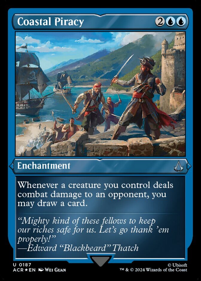 Coastal Piracy - [Etched Foil] Assassin's Creed (ACR)