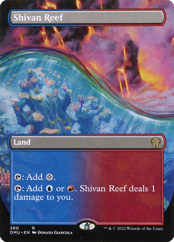 Shivan Reef (380) - Dominaria United (DMU)