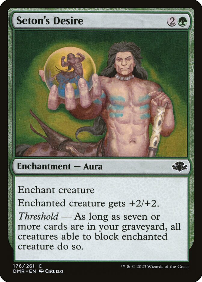 Seton's Desire (176) - Dominaria Remastered (DMR)